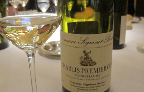 夏布利一級園葡萄酒（Chablis Premier Cru）